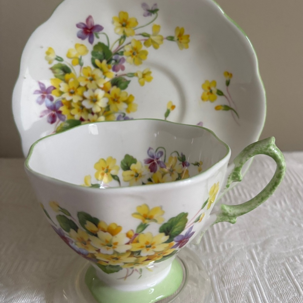 Royal Albert Primulette Cup & Saucer